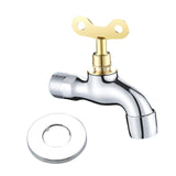 Outdoor Faucet Replacement Outdoor Water Tap for Workshop Home Public Places 4 Points 9.5x9.2x2cm