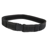 Maxbell Men's Adjustable Nylon Military Tactical Waistband Rescue Rigger Belt Black