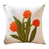 Maxbell Pillow Cover Soft Washable Versatile Pillowcase for Home Living Room Bedroom Orange