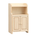 Maxbell 1:12 Dollhouse Cabinet Mini Doll Accessories Decoration for Living Room Home Style A