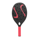 Maxbell Beach Tennis Racket Portable Outdoor Competition Premium Beach Tennis Paddle Black Single Racket