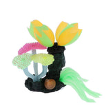 Maxbell Maxbell Glowing Luminous Aquarium Fish Tank Decoration Artificial Plant Decor Green