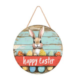 Easter Welcome Door Sign Ornament Easter Decoration for Bakery Porch Holiday Style E