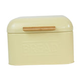 Maxbell Bread Storage Box Retro Countertop Pastry Kitchen Storage for Pantry Kitchen light yellow