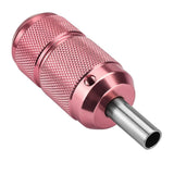 Maxbell Maxbell Aluminum Alloy Auto Lock Cartridge Tattoo Grip Tube Tattoo Handle Bar Pink