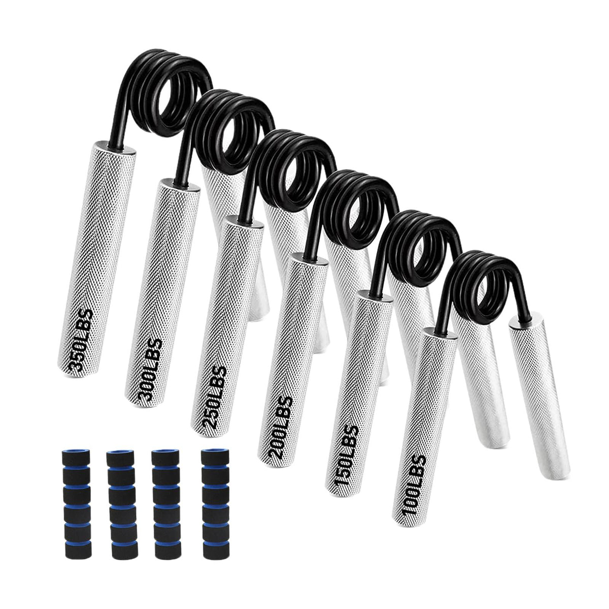Maxbell 6 Pieces Hand Gripper Grip Strength Trainer Multipurpose for Athletes Sturdy