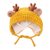 Maxbell Baby Winter Hat Lightweight Knitted Hat for Toddlers Children Girls Boys Yellow