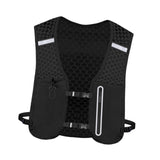Maxbell Running Vest Pack Lightweight 2 L for Women Men for Camping Adventure Riding black