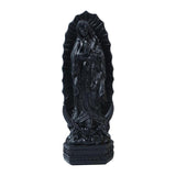 Virgin Mary Statue Religious Home Decor Sculpture Catholic Figure Black