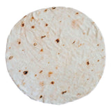 Maxbell Tortilla Corn and Flour Pattern Bedroom Blanket Soft Bedding Set Dia.152cm
