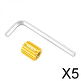 Maxbell 5xMountain Bike Crank Arm Removal Tool Bicycle Crank Install Durable Road Bike Aureate