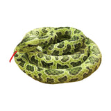 Maxbell Animal Toy Cartoon Design Comfortable Giant Snake Plush Toy Snake Stuff Doll Green