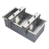 Maxbell Meats Press Tool Box Manual Beef Block Making Box for Hotel Canteens Kitchen 3kg