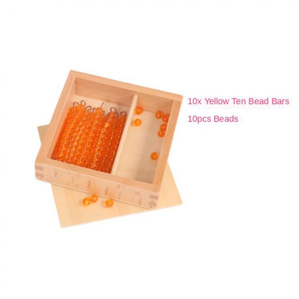 Maxbell Maxbell Montessori Maths Material Bead Bars Kids Count Learning Toy Type 2