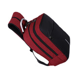 Maxbell Travel Laptop Backpack Stylish with USB Port for College Backpacking Outdoor Red