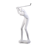 Maxbell Golf Themed Figurine Aesthetic Human Sculpture for Room Wedding Housewaiming 813W