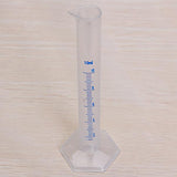 Maxbell 10ml 25ml 100ml Graduation Plastic Laboratory Test Measuring Cylinder