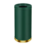 Maxbell Outdoor Trash Can Freestanding Garbage Disposal Unit for Home Kitchen Office green