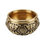 Maxbell Cornucopia Bowl Chinese Fortune Treasure Basin for Living Room Home Desktop