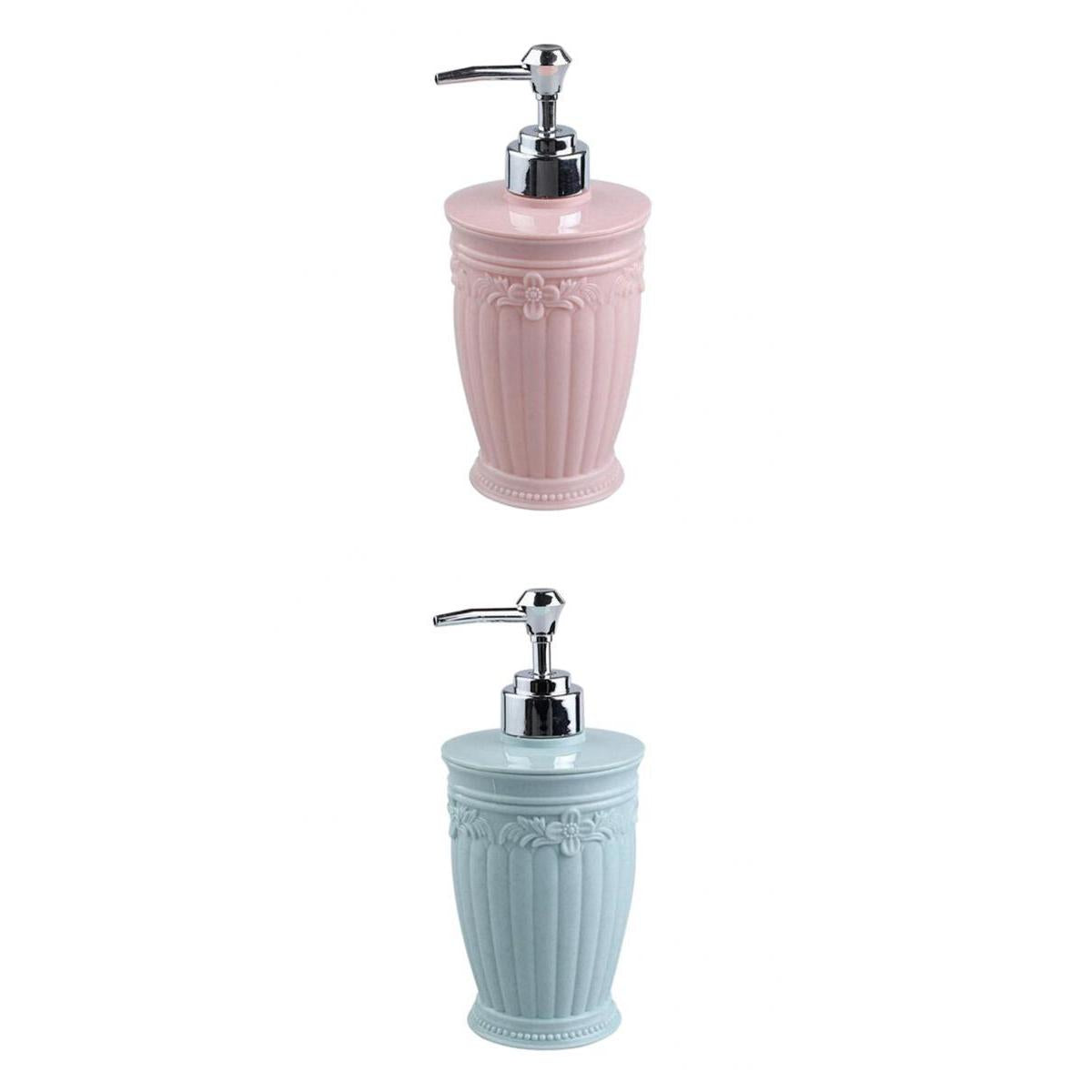 Maxbell European Style Shampoo Pump Container Soap Dispenser Bathroom Supply 400ML