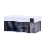 Maxbell 1/64 Scale Car Model Display Case with LED for Action Figures Gifting Layout White
