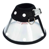 Maxbell Maxbell Dog Cat Elizabethan Medical Wound Cure Cone Pet Anti-bite Collar Black XL