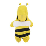 Maxbell Maxbell Bright Yellow Small & Middle Dog Raincoat Pet Rain Poncho Dog Pet Rainwear S