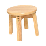 Maxbell Wood Stool Decorative Furniture Wooden Foot Stool for Apartment Doorway Home height 25cm Style B
