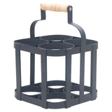 Maxbell Drink Delivery Carrier Desktop Wine Bottle Storage for Restaurant Office KTV