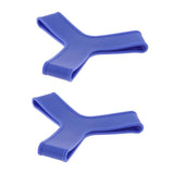 Maxbell 1 Pair Swimming Snorkeling Scuba Diving Fin Keepers Grippers Straps M blue - Aladdin Shoppers