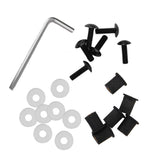 Maxbell 4mm + 5mm Fairing Windscreen Screw Bolt Windshield Mounting Nuts Kit Green