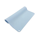 Maxbell Waterproof Silicone Pet Food Mat Bowl Drinking Mat for Dog and Cat 40cmx31cm Blue