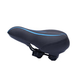Maxbell Maxbell Shockproof Bike Seat Soft Extra Comfort Wide Inflatable Saddle Pad Blue
