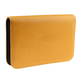 Maxbell Maxbell Soft Leather Hair Scissor Shears Case Hairdressing Comb Pouch Holster Yellow