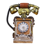 Phone Model Large Creative Resin Vintage Rotary Telephone for Cafe Bar Store E01
