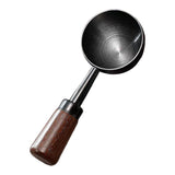 Maxbell Coffee Spoon 15ml/30ml Coffee Bean Spoon for Loose Tea Ingredients Seasoning 9.7cmx3.5cm Black