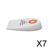 Maxbell 7xFootful Heel Cups Pads Cushions Shoes Insole Insert for Plantar Fasciitis