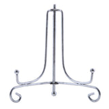 Maxbell Iron Display Stand, Easel Plate Display Holder, Displays Card, Cookie Silver