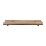 Maxbell Wooden Bathtub Tray Minimalistic Anti Tip for Bathroom SPA Gift Housewarming