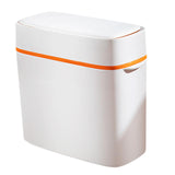 Maxbell Bathroom Trash Can with Lid Narrow Trash Bin for Kitchen Home Office Bedroom