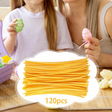 120 Pieces Beeswax Spaghetty Sticks Holiday Decoration for Ukrainian Pysanky