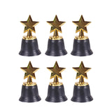 Maxbell 6x Trophy Award Trophy Cups Prop Celebrations Events Game Mini Star Trophies