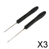 Maxbell 3xBaiting Needle Tool Fishing Boilie Bait Needle and Drill for Carp Hair Rigs