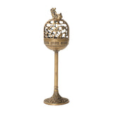 Maxbell Alloy Statue Gift Elegant Tea Table Miniature for Bedroom Tea Room Room a wild animal