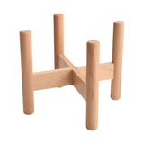 Maxbell Wooden Plant Stand Plant Shelf Potted Plants Holder for Balcony Home Bedroom