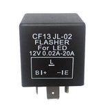 Maxbell 2xCF13 JL-02 3-Pin LED Flasher Relay For Car Turn Signal Light Flash Fix
