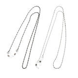 Maxbell 2 Pieces Sunglasses Strap Necklace Metal Eyeglass Glasses Cord Holder Chain