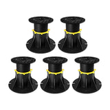 Maxbell 5Pcs Bed Beams Support Foot Adjustable Bed Center Slat Support Leg for Chair 14cm to 22cm