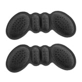 Maxbell Maxbell Heel Cushion Pads Inserts Anti-Slip Foot Protector Black 3mm Thick