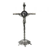 Maxbell 2 Piece Wall Cross Statue Miniature Cross Statue for Cabinet Bedroom
